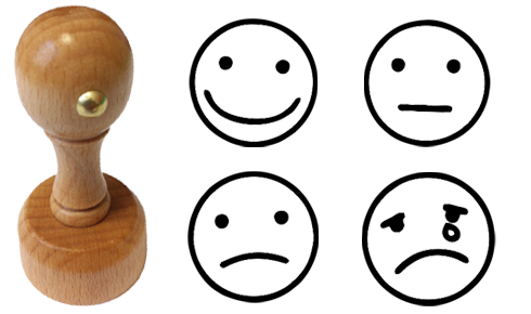 Smiley-Stempel