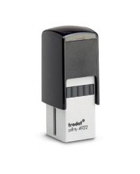 Trodat Printy 4922 Textstempel Abdruck 19 x 19 mm  BLAU