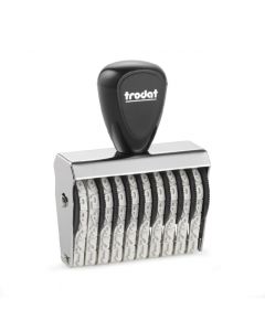 Trodat Classic Ziffernstempel 15510 10-stellig, Zeichenhöhe 5 mm, 48x5 mm  