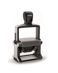 Trodat Professional Apothekenstempel mit Datum 59 x 39 mm  SCHWARZ