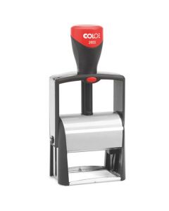 Colop Classic Line 2600 Arztstempel individueller Text 9-zeilig  SCHWARZ