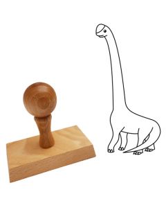 Ausmalstempel Brachiosaurus 45 x 90 mm  