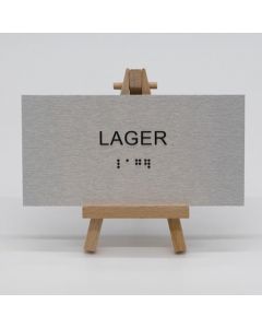 Braille Türschild Lager  