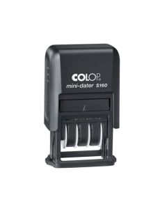 Colop Mini Dater S 160 N Text und Datum  BLAU