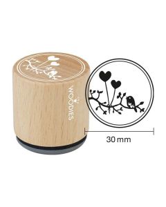 Colop WOODIES Stempel Herzballon  