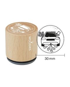 Colop WOODIES Stempel Hochzeitsauto 2  