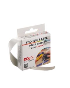 COLOP e-mark Endlosetikett weiß glänzend 14 mm x 8 m  
