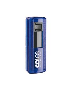 Colop Pocket Stamp Plus 20 Outdoorstempel mit Geocaching Motiv BLAU BLAU