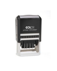 Colop Printer 54 Datumstempel mit Text 50x40 mm  BLAU
