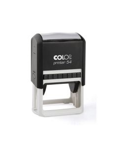 Colop Printer 54 Textstempel 50x40 mm SCHWARZ BLAU