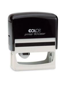 Colop Printer 60 Datumstempel m. Datum hoch 76x37 mm  BLAU