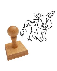 Ausmalstempel Frischling 45 x 50 mm  