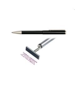 Heri Classic 3102 Stempelkugelschreiber 34x8 mm schwarz  VIOLETT