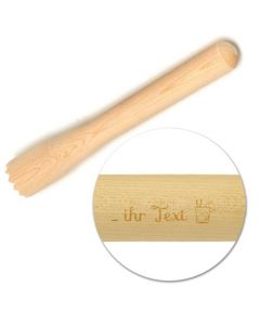 Caipirinha-Stößel aus Ahornholz mit Gravur  