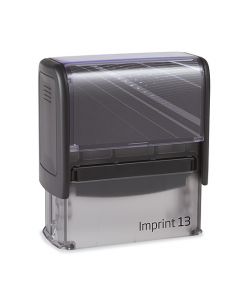 Imprint LP971 mit Text: Dialogpost mit Frankierwelle  BLAU