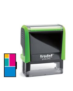 Trodat Printy 4914 Mehrfarbiger Stempel  GRÜN 