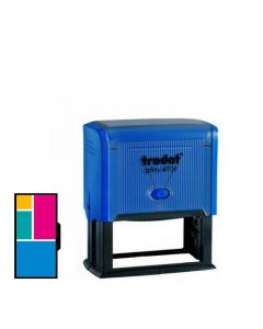 Trodat Printy 4931 Mehrfarbiger Stempel  BLAU 