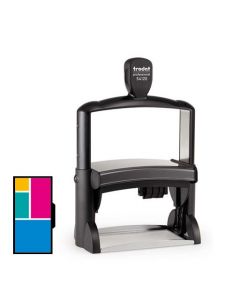 Trodat Professional 54120 mehrfarbiger Stempel MCI, Datum rechts  