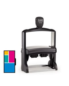 Trodat Professional 54126 Mehrfarbiger Stempel mit Doppeldatum  