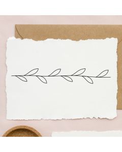 Holzstempel mit Motiv Bordüre 5  