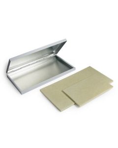 Coloris Plattenstempelkissen Soli 2 (Größe 2) mit Filz 11x7 cm ungetränkt Metallgehäuse  