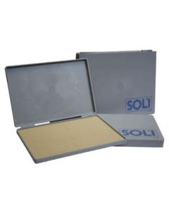 Coloris Plattenstempelkissen Soli 1 (Größe 1) 16 x 9 cm ungetränkt Metallgehäuse  
