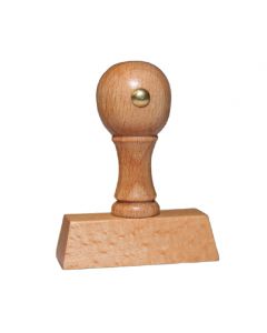 Holz Motivstempel Motiv Q3 Sehr fleißig  