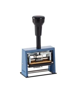 Reiner D65 Datumstempel mit Textplatte 65x30 mm  SCHWARZ