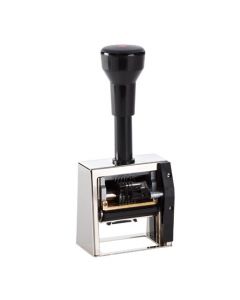 Reiner N53a Numeroteur mit Textplatte 50x30 mm  SCHWARZ