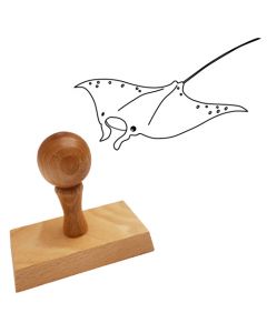 Ausmalstempel Rochen 90 x 45 mm  