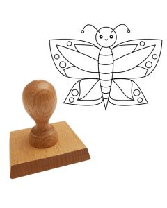 Ausmalstempel Schmetterling 85 x 65 mm  
