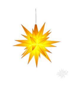 Herrnhuter Stern gelb ca. 13 cm - LED  