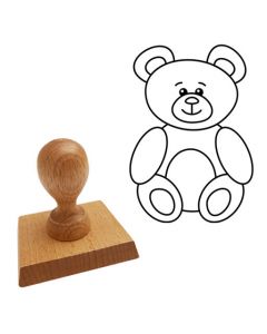 Ausmalstempel Teddy 65 x 85 mm  