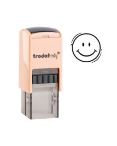 trodat edy FIX - Motivationsstempel Smiley Pastell-Creme  