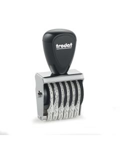 Trodat Classic Ziffernstempel 6-stellig 4 mm 25x4 mm  