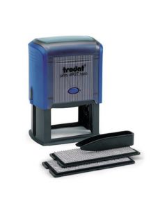 Trodat Printy 4927 Typo zum Selbersetzen 59 x 39 mm BLAU SCHWARZ