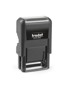 Trodat Printy 4822 Textstempel Wortband 25x4 mm  BLAU