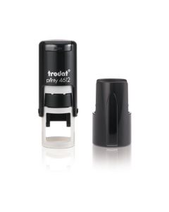 Trodat Printy 4612 Textstempel rund Durchm. 11 mm  BLAU