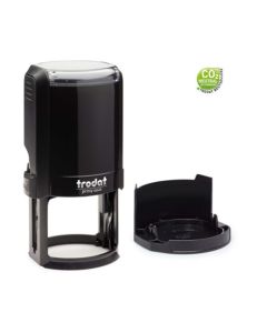 Trodat Printy 4638 Mehrfarbiger Stempel rund SCHWARZ 