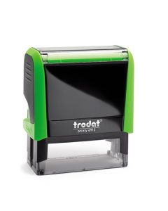 SEPA Stempel 4 - Modell Trodat Printy 4913 4.0 mit eigenem Text GRÜN BLAU