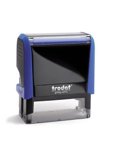 Outdoorstempel für Wanderer mit  Motiv BLAU BLAU