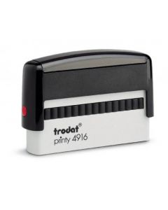 Trodat Printy 4916 Textstempel Abdruckfläche 69 x 9 mm  BLAU