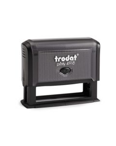 Trodat Printy 4918 Textstempel 75x15 mm SCHWARZ BLAU