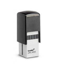Trodat Printy 4922 Textstempel Abdruck 19 x 19 mm  BLAU