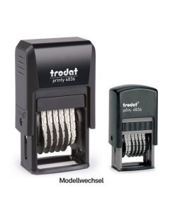 Trodat Printy 4836 Ziffern/Numeroteur 20x3,8 mm  SCHWARZ