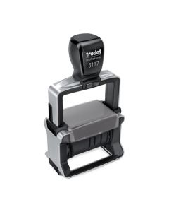 Trodat Professional 5117 4.0 Wortbandstempel mit Datum Französisch  BLAU