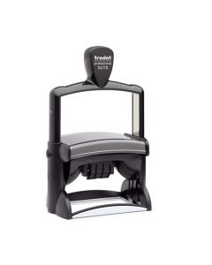 Trodat Professional 54110/2 zweifarbig Datumstempel mit Text 83x53 mm  ZWEIFARBIG