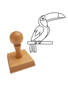 Ausmalstempel Tukan 85 x 65 mm  