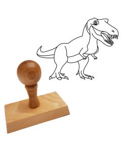 Ausmalstempel Tyrannosaurus 65 x 85 mm  