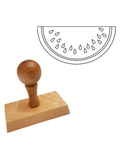 Ausmalstempel Wassermelone 90 x 45 mm  